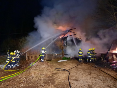 Wohnhausbrand in Johnsbach