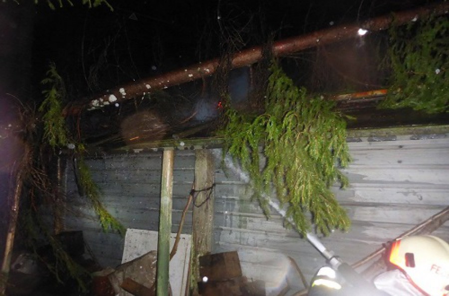 Unwetter Gesäuse Eingang