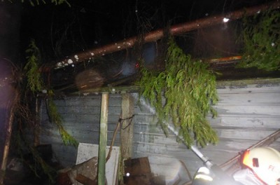 Unwetter Gesäuse Eingang