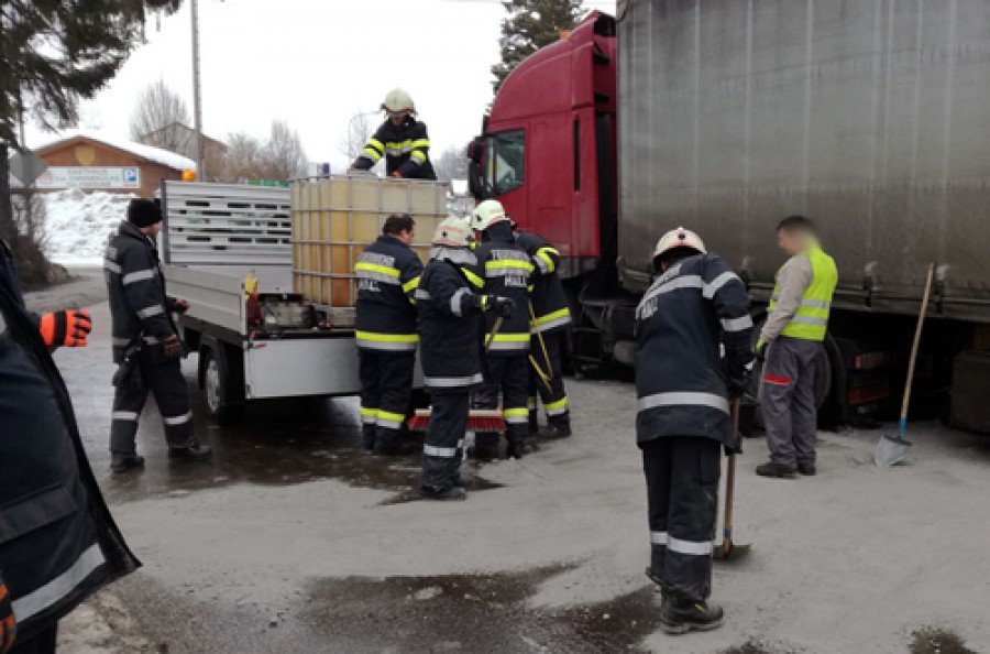 Ölaustritt LKW