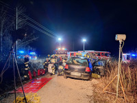Gemeinsame Übung: Schwerer Verkehrsunfall fordert die vier Admonter Feuerwehren