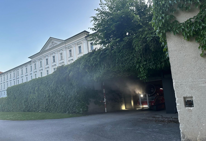 Gesamtübung | Tiefgaragenbrand Stift Admont